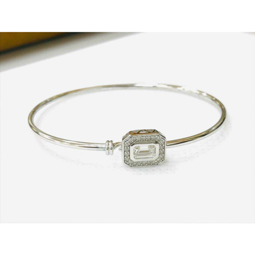 92.5 Sterling Silver Simple & Sober Round Bracelet... by 