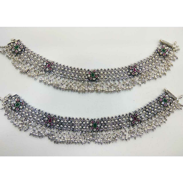 92.5 Sterling Silver Desi Rajwadi Look Round Khili... by 