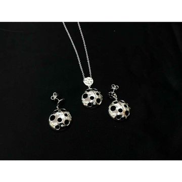 92.5 Sterling Silver Rodyam Small Size Earring Set... by 