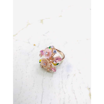 92.5 Sterling Silver Colorful Ring by 