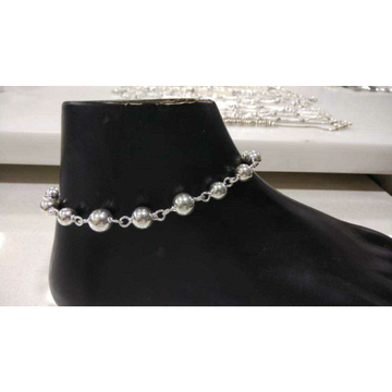 92.5 Sterling Silver Salang Bol Payal(Anklet) Ms-3... by 