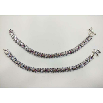 925 Sterling Silver Premium Look Anklet(Payal) Ms-... by 