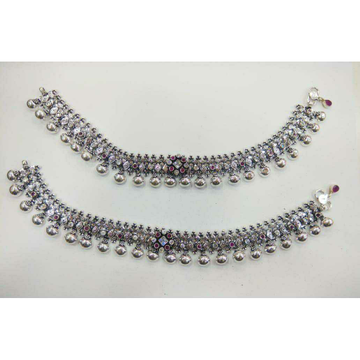 92.5 Sterling Silver Desi Look Payal Ms-3756 by 