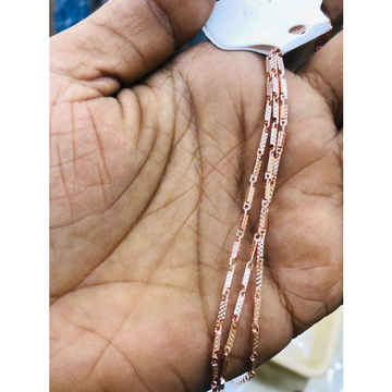 92.5 Sterling Silver Rose Gold Nice Chain Ms-2820 by 