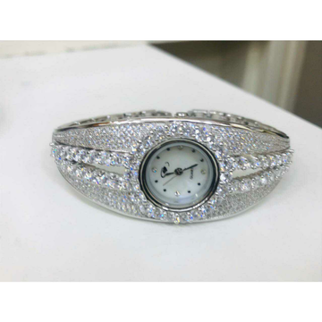 92.5 Sterling Silver Broad Watch Ms-2883 by 