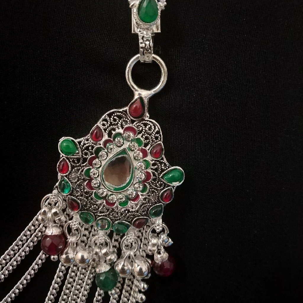 Colorful Silver Peacock Design Juda Kandora