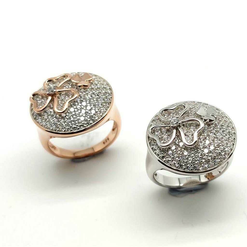 92.5 Sterling Silver Butterfly Ring Ms-4058