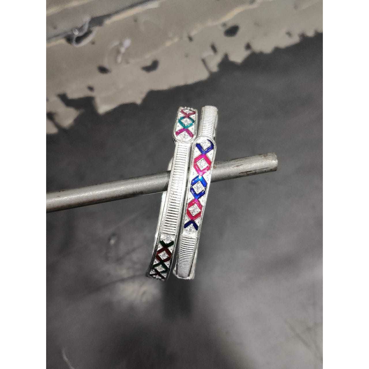 Full Micro Mina Bangle(Kadli,Kangan,Kada,Patla) Ms-3590