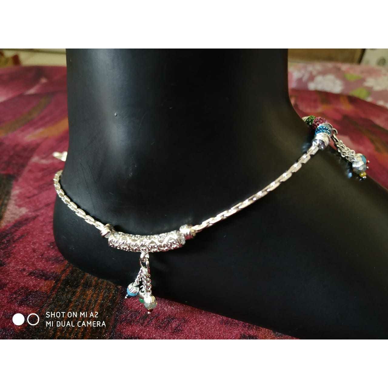 Fancy Aagra Type Chain Casting Payal