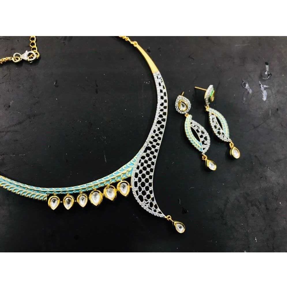 92.5 sterling silver super nice necklace set