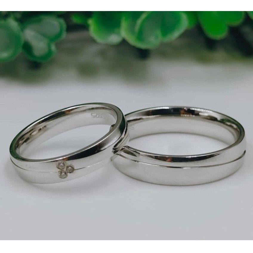 925 Silver Fancy Engagement Ring