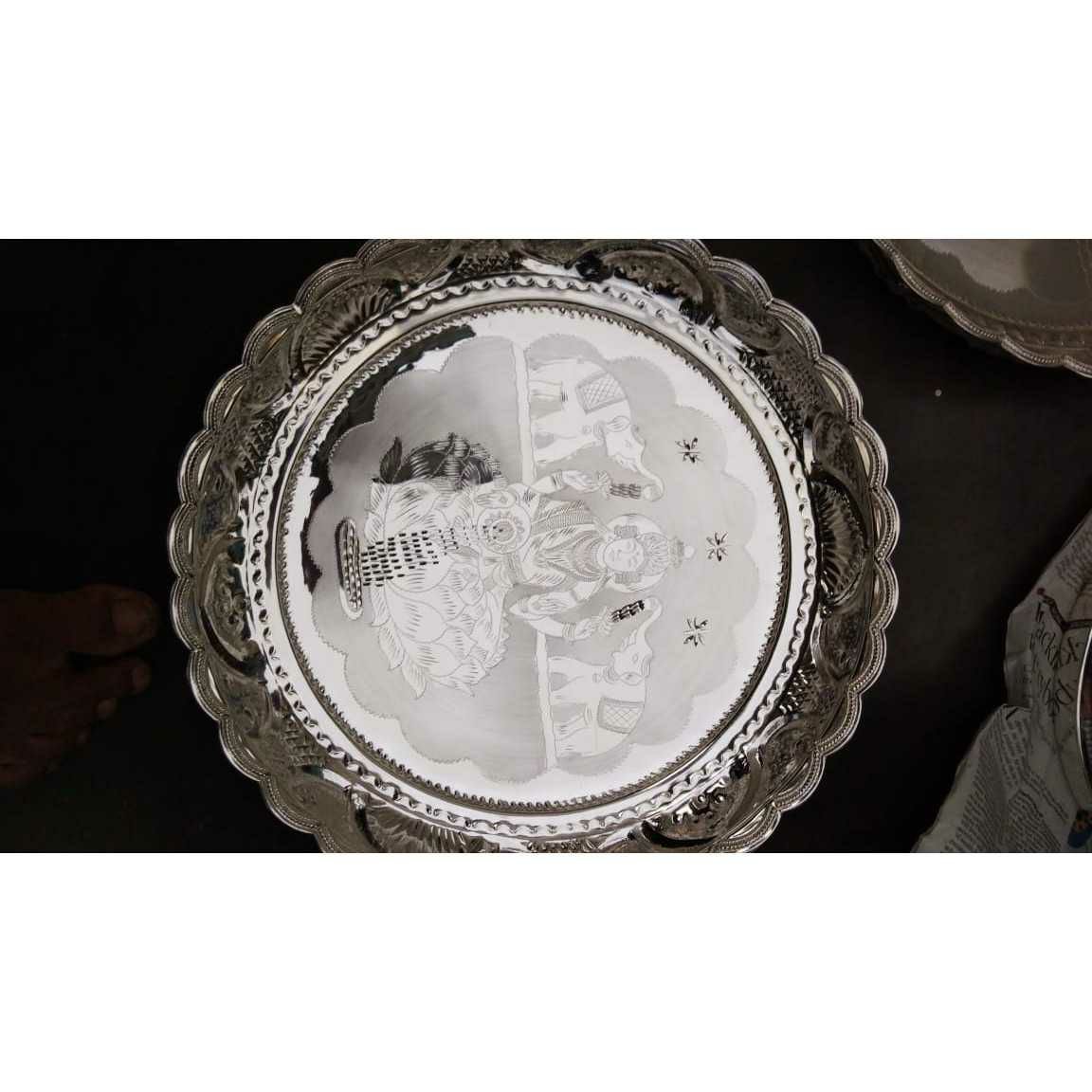 Elephant Finish Nakshi Dish Ms-1846