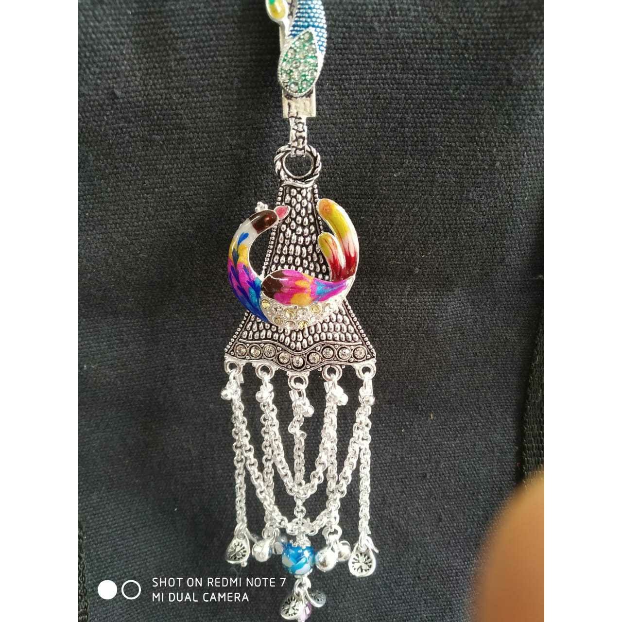 Fancy Plastic Mina Oxodize Peacock Casting Pis Jula Type Sinhle Aakda Juda Ms-2045