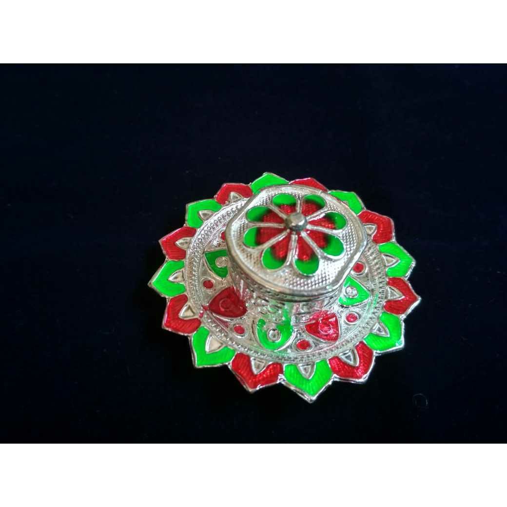 Handmade Plastic Mina Beautiful Work Kankavati Ms-1764