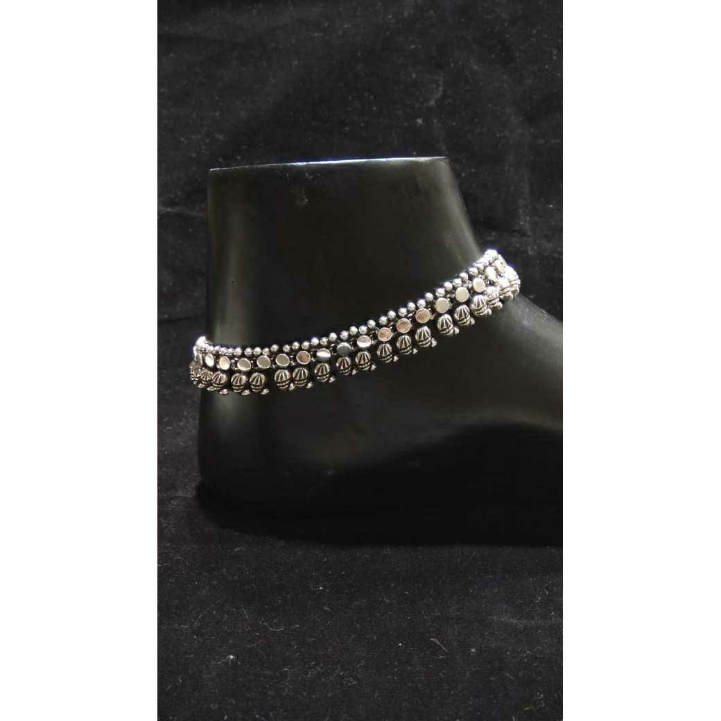 92.5 Sterling Silver Reach Look Anklet (Payal) Ms-3430