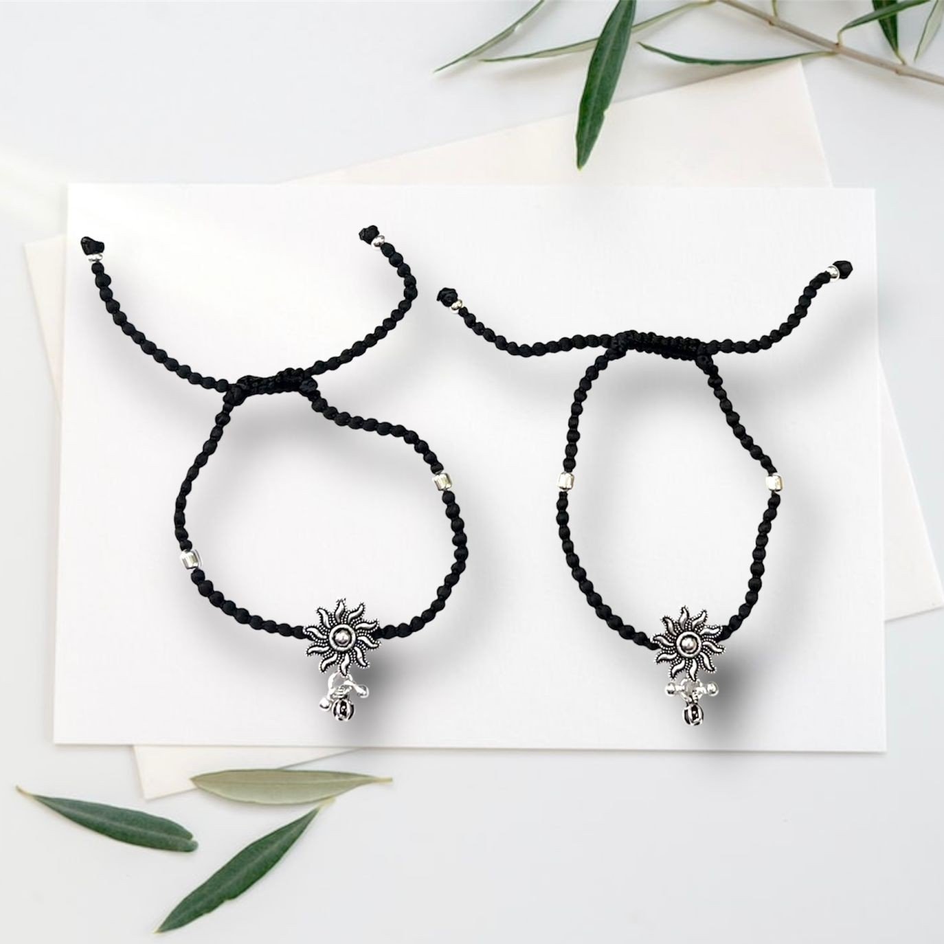 925 Silver Graceful Thread Payal