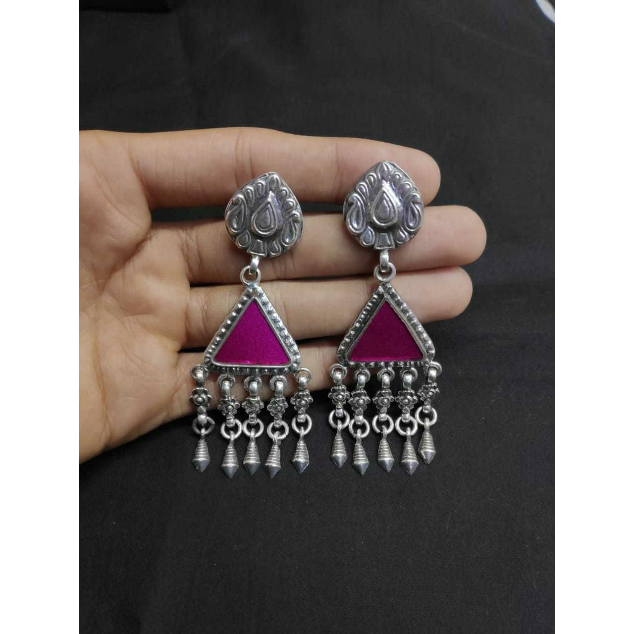 Fancy Coloring Pis Latkan Earring Ms-2534