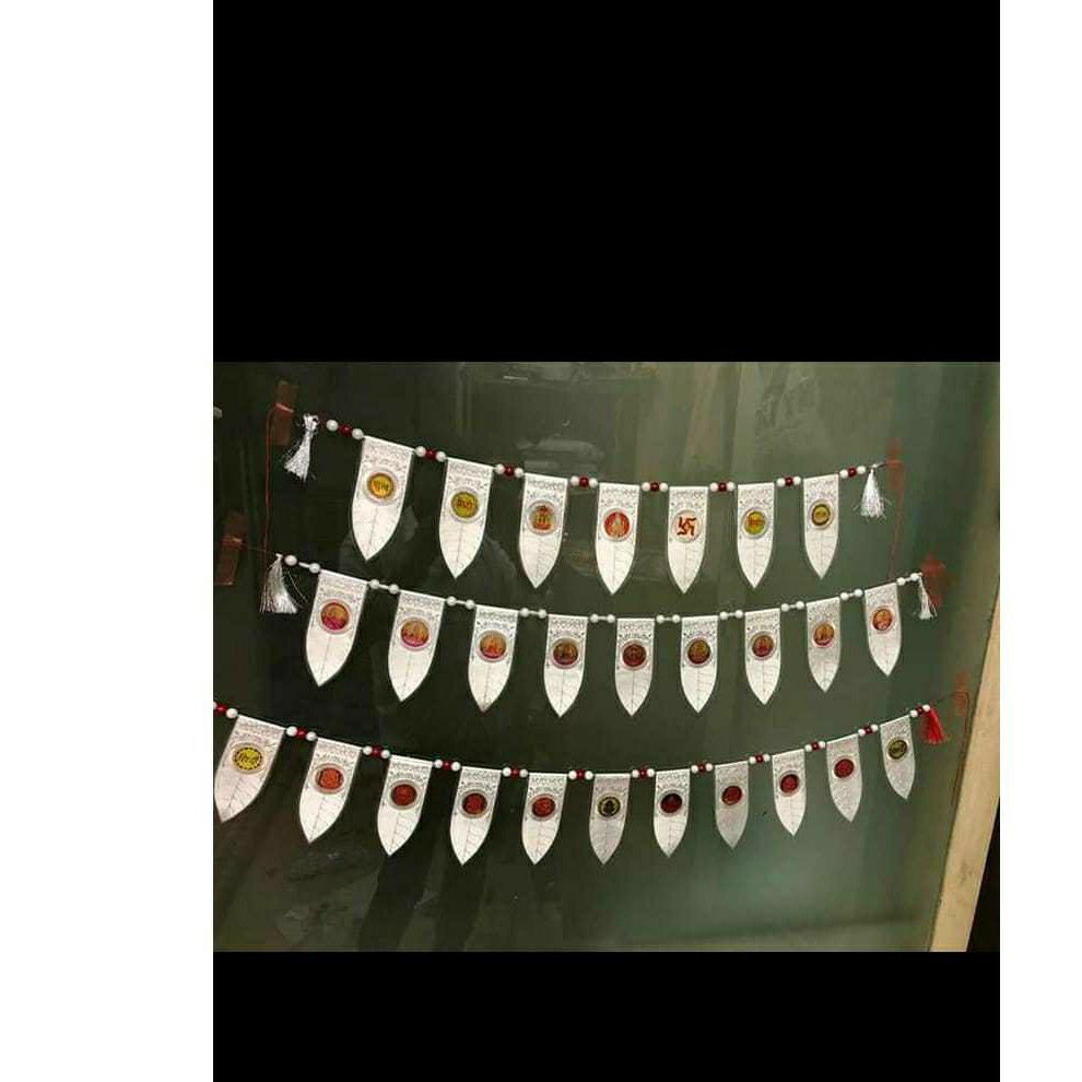 Beautiful Silver Colorful Toran Ms-2232