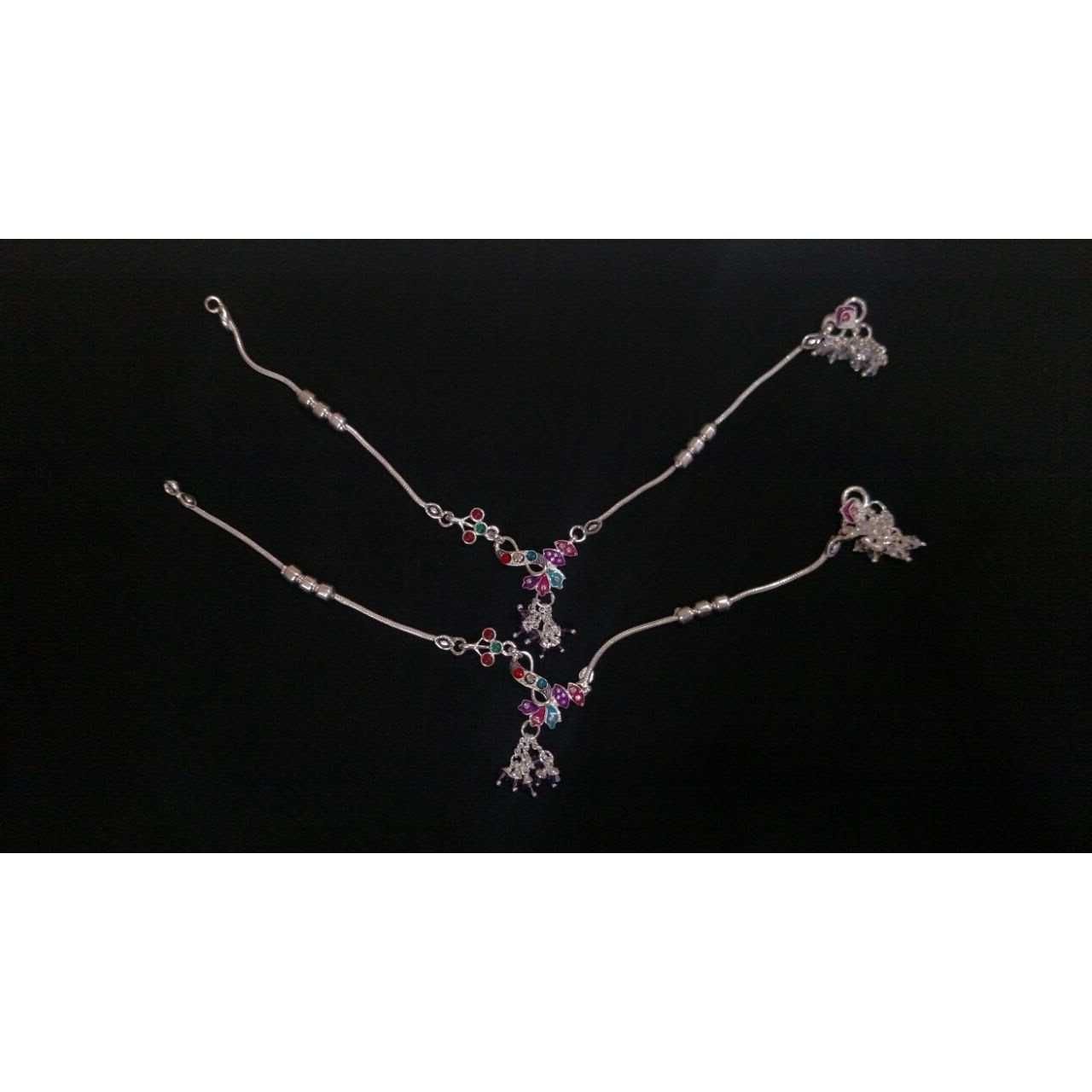 Silver Fancy Indian Payal