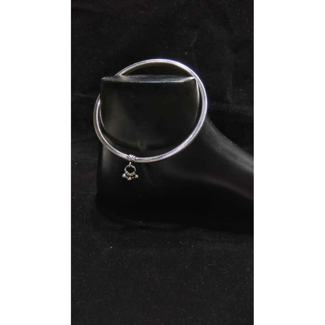 92.5 Sterling Silver Kada Payal(Anklet) Ms-3434