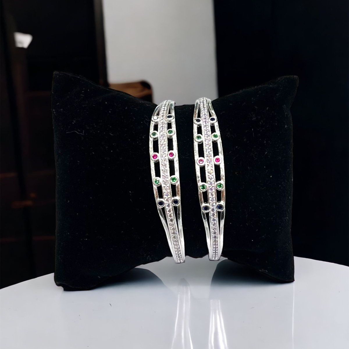 925 Silver Fancy Bangles