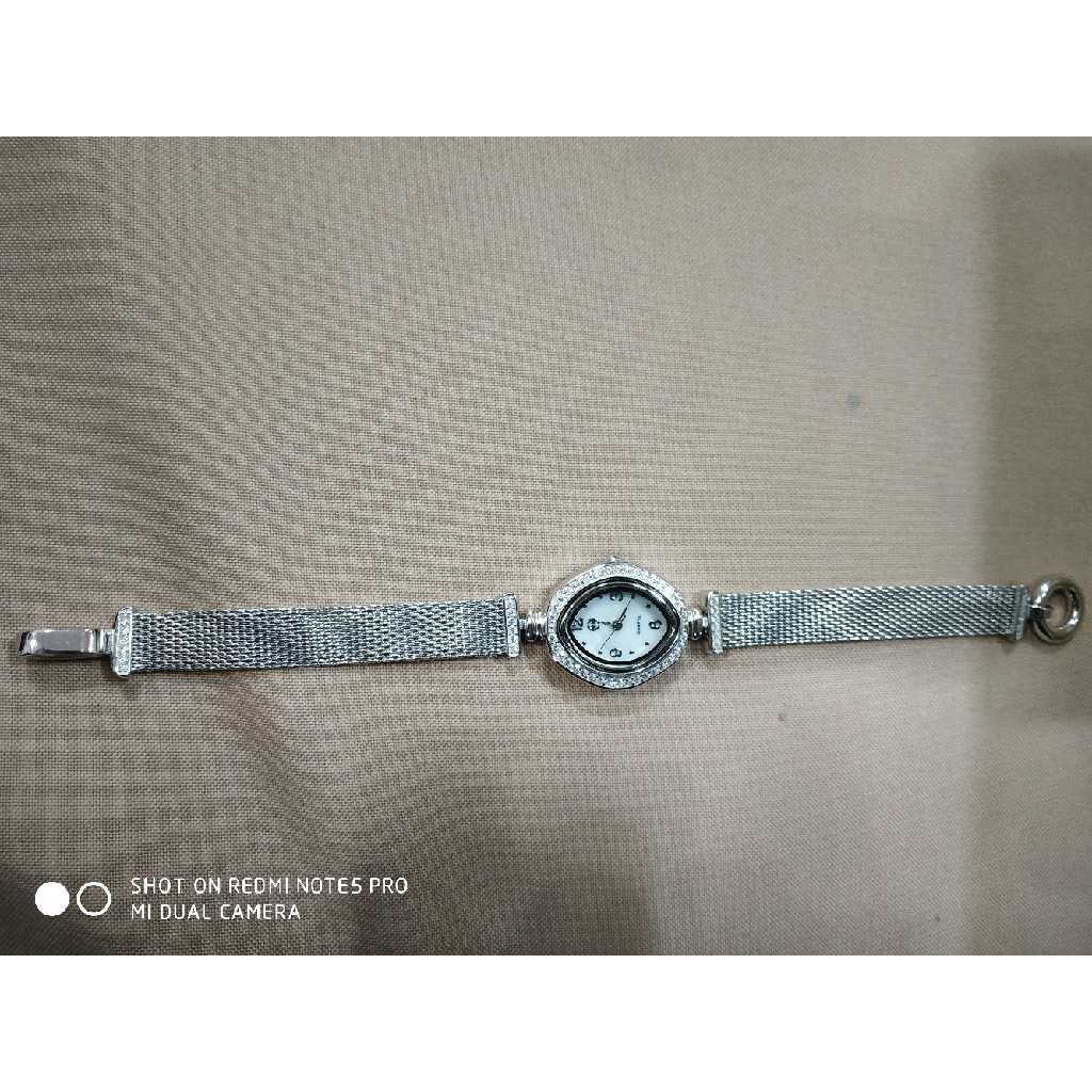 92.5 sterling silver pure antique plain silver belt watch MS-W009